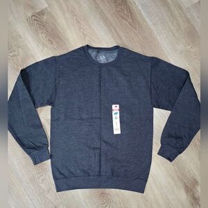 Men's Charcoal Gray Crew Sweatshirt